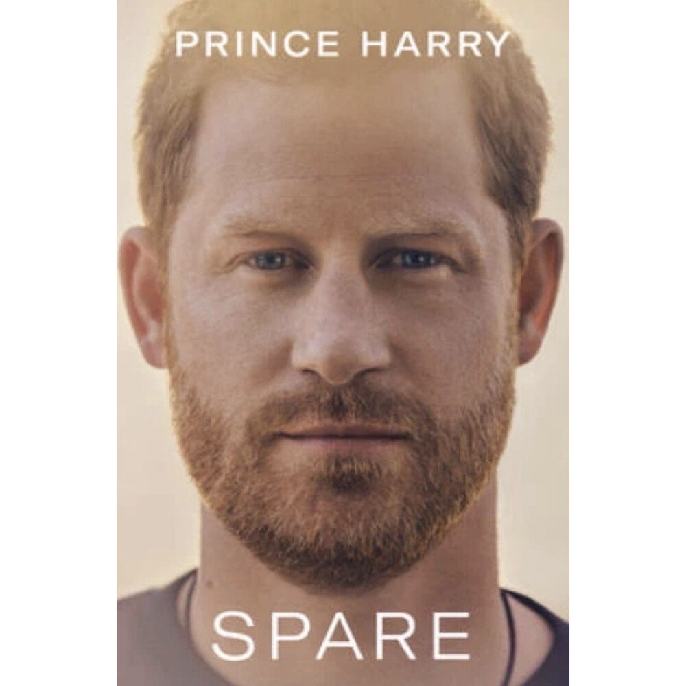 Prince Harry Spare Hardcover Nonfiction Memoir Royalty Biography, English